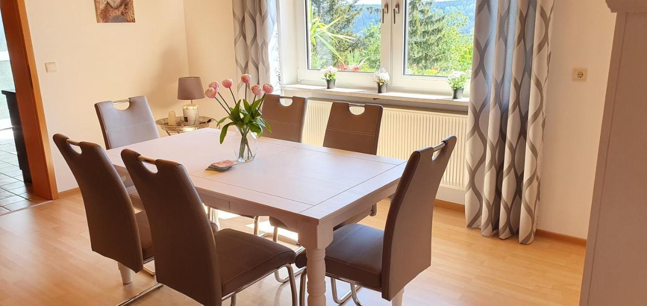Moderne Ferienwohnung Mit Eigenem Garten Und Traumhaften Blick Wilhelmsthal Екстер'єр фото