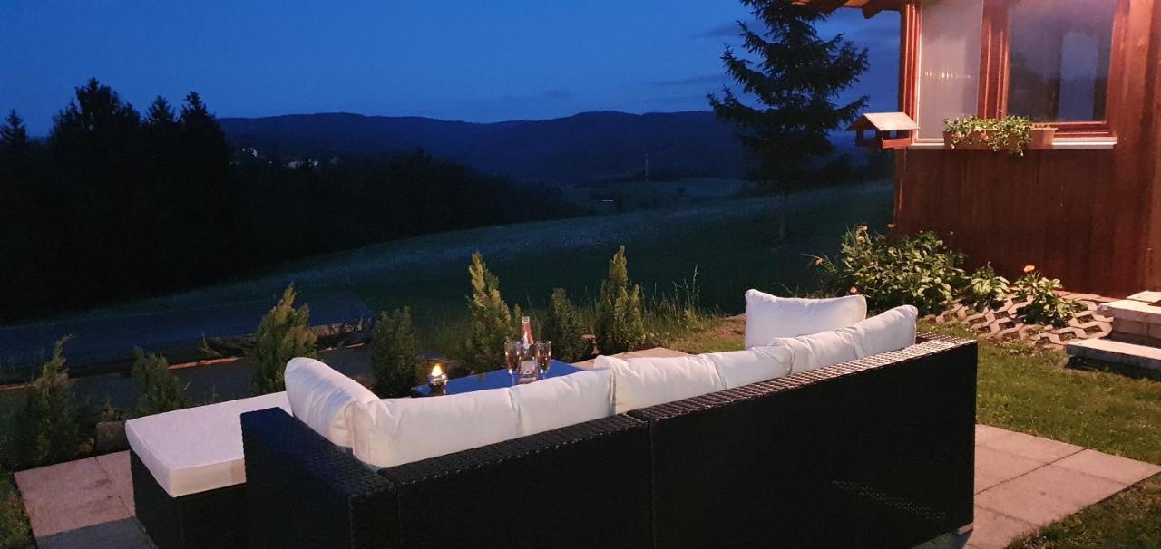 Moderne Ferienwohnung Mit Eigenem Garten Und Traumhaften Blick Wilhelmsthal Екстер'єр фото